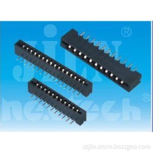 2.54mm FPC connector for PCB board with dual contacts